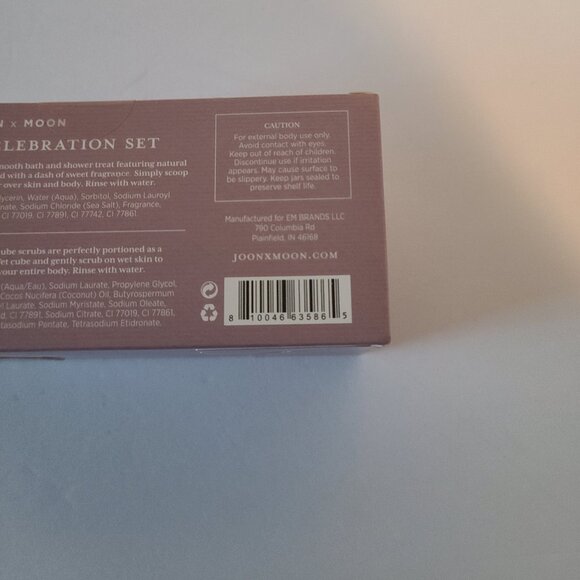 JOON X MOON WHIPPED SOAP & SUGAR CUBE GIFT SET-LAVENDER 2PC/ NEW IN BOX - Picture 9 of 10